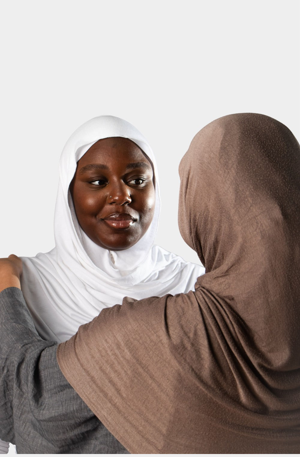 Hijab instantané Jersey - Blanc