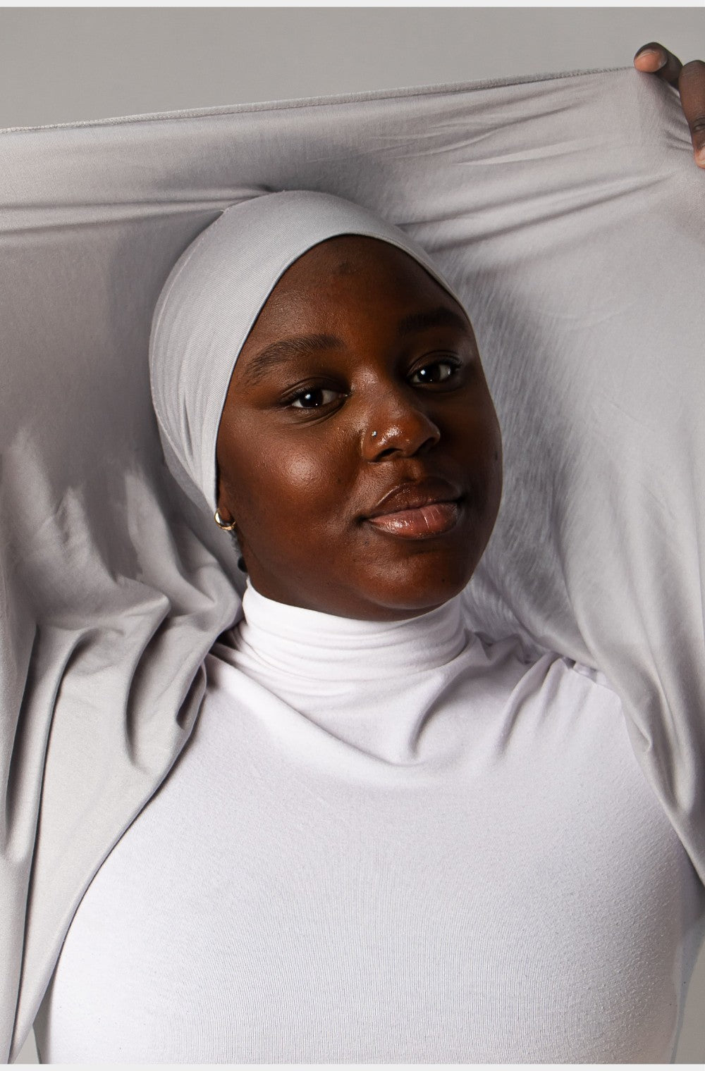 Hijab instantané Jersey - Gris