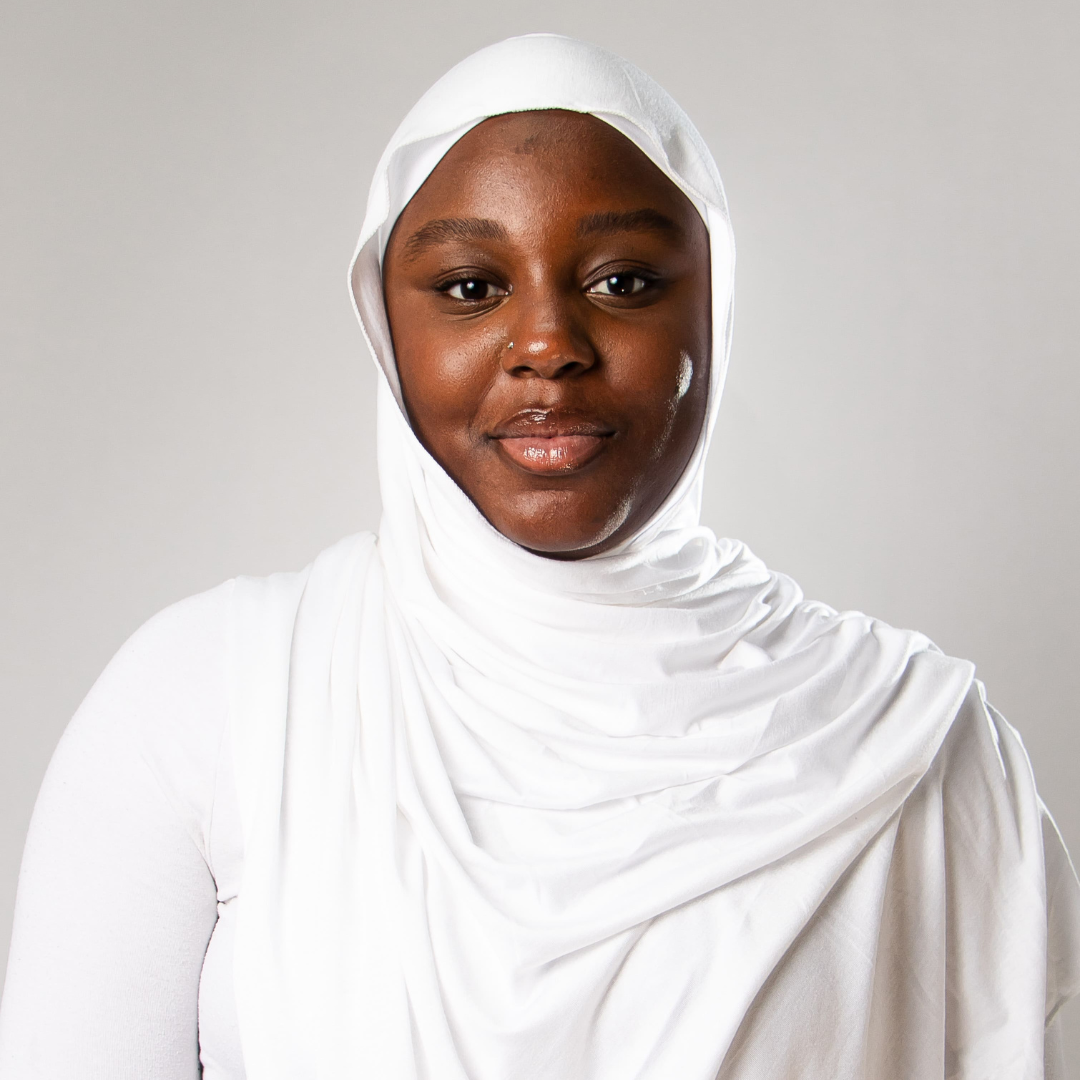 Hijab instantané Jersey - Blanc