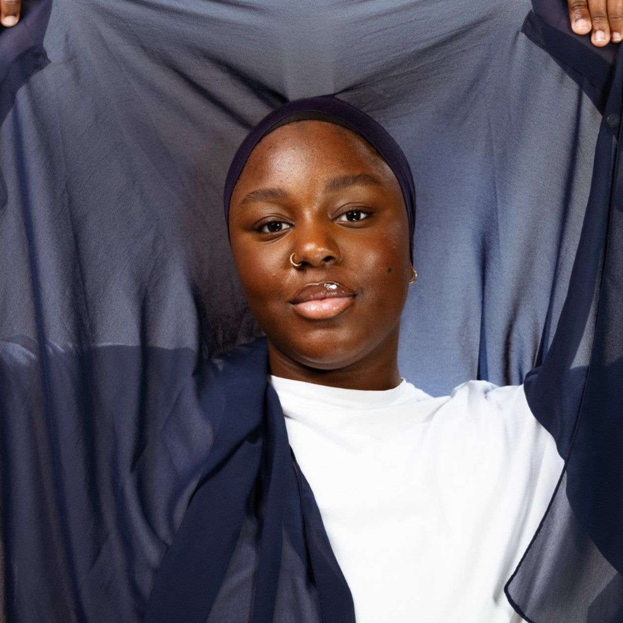 HIJAB INSTANTANÉ - BLEU NUIT