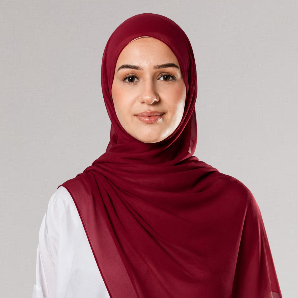 HIJAB INSTANTANÉ - CERISE