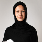 Hijab instantané Jersey - Noir